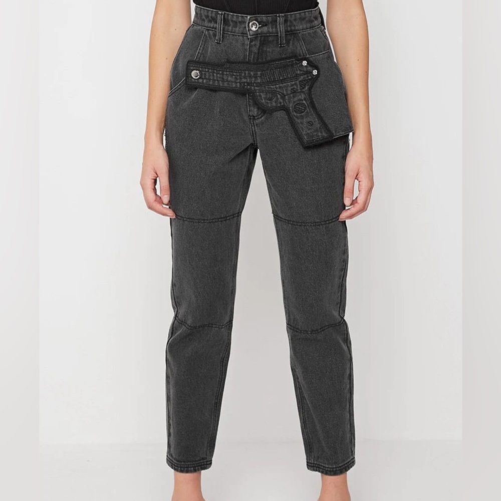 MANIÈRE DE VOIR JEANS | US 10 | BLACK — DENIM.